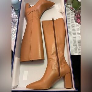 Stuart Weitzman Renegade Leather Knee-High Boot Size 6